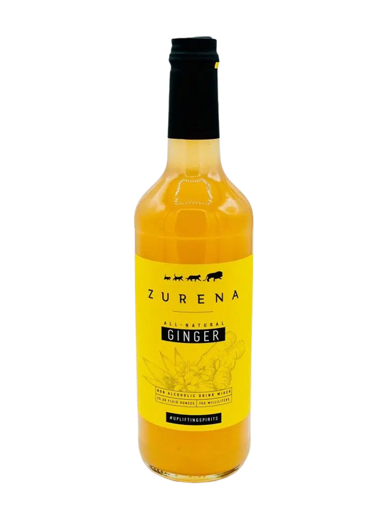 ZURENA All-Natural Drink Mixers (Ginger – 750ml)